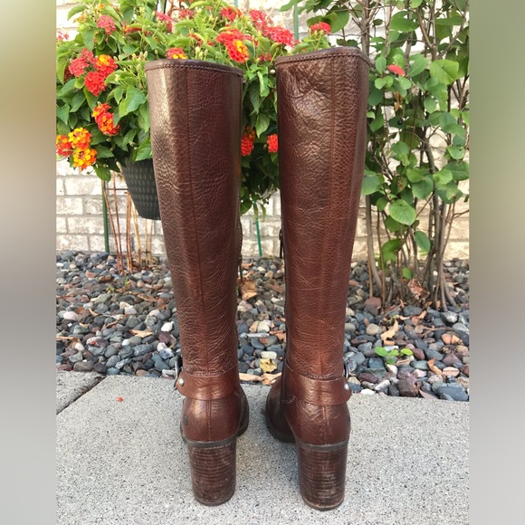 🐬 BORN Jacey Brown Leather Knee-High Boots - Picture 10 of 13